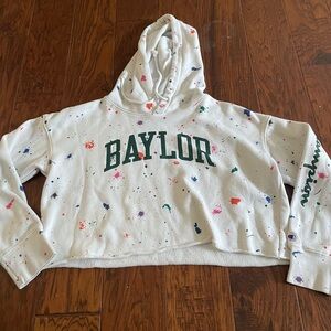 Champion Baylor Cropped Hoodie